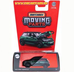 Matchbox 2022 MINI COOPER SE *Serie Moving Parts* Diecast 1:64