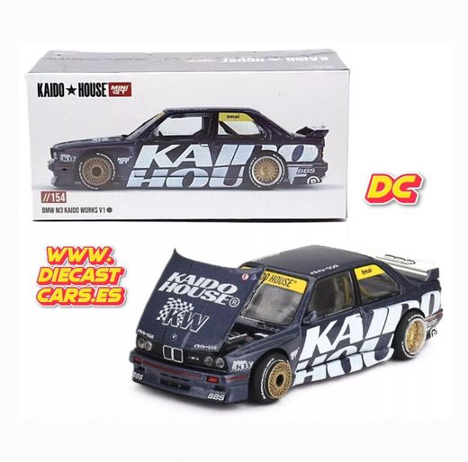 Mini GT Kaido House BMW M3 Kaido Works V1 Azul //154 Diecast 1:64