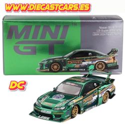 Mini GT NISSAN SILVIA S15 SUPER SILHOUETTE LBWK Liberty Walk 2024 Fausto Racing