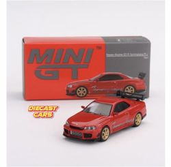 Mini GT NISSAN SKYLINE GT-R Tommykaira R-z Red #543